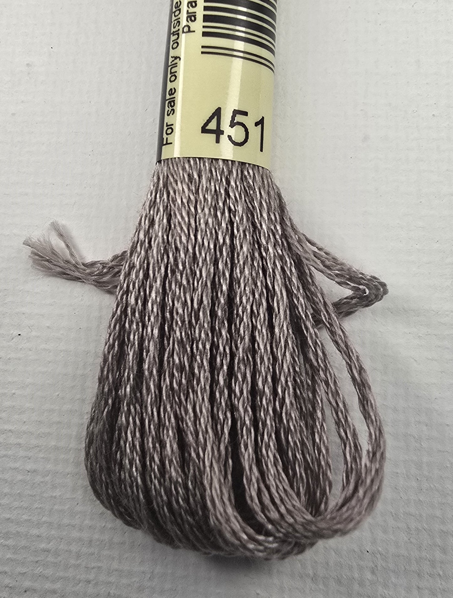 DMC Six-Strand Embroidery Floss – 451