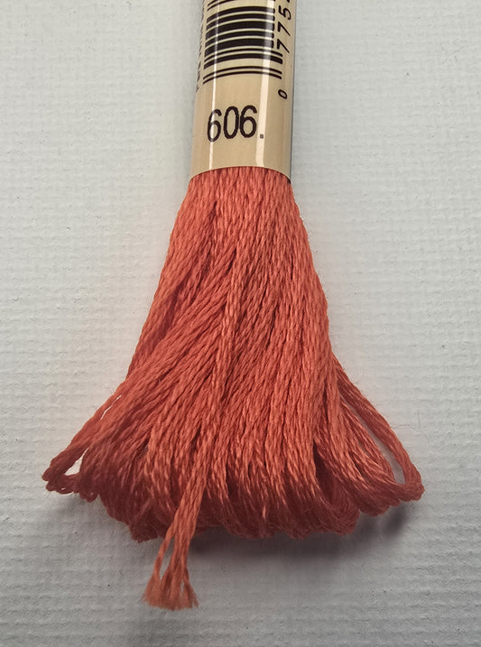 DMC Six-Strand Embroidery Floss – 606