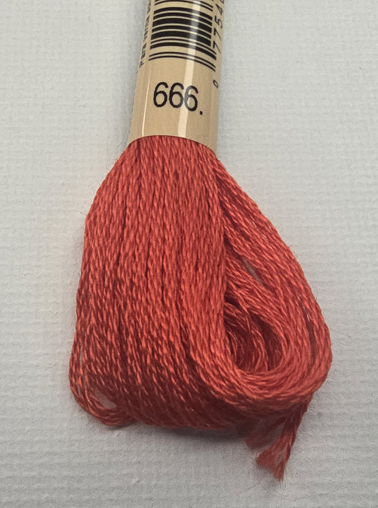 DMC Six-Strand Embroidery Floss – 666
