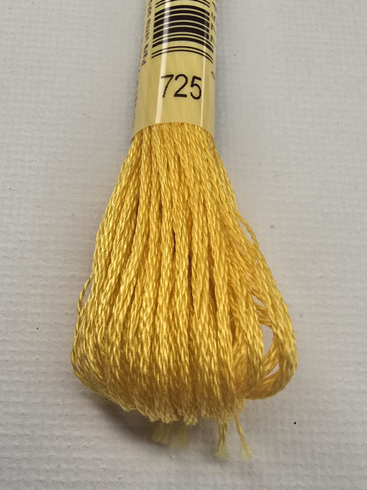 DMC Six-Strand Embroidery Floss – 725