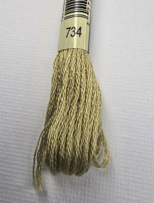 DMC Six-Strand Embroidery Floss – 734