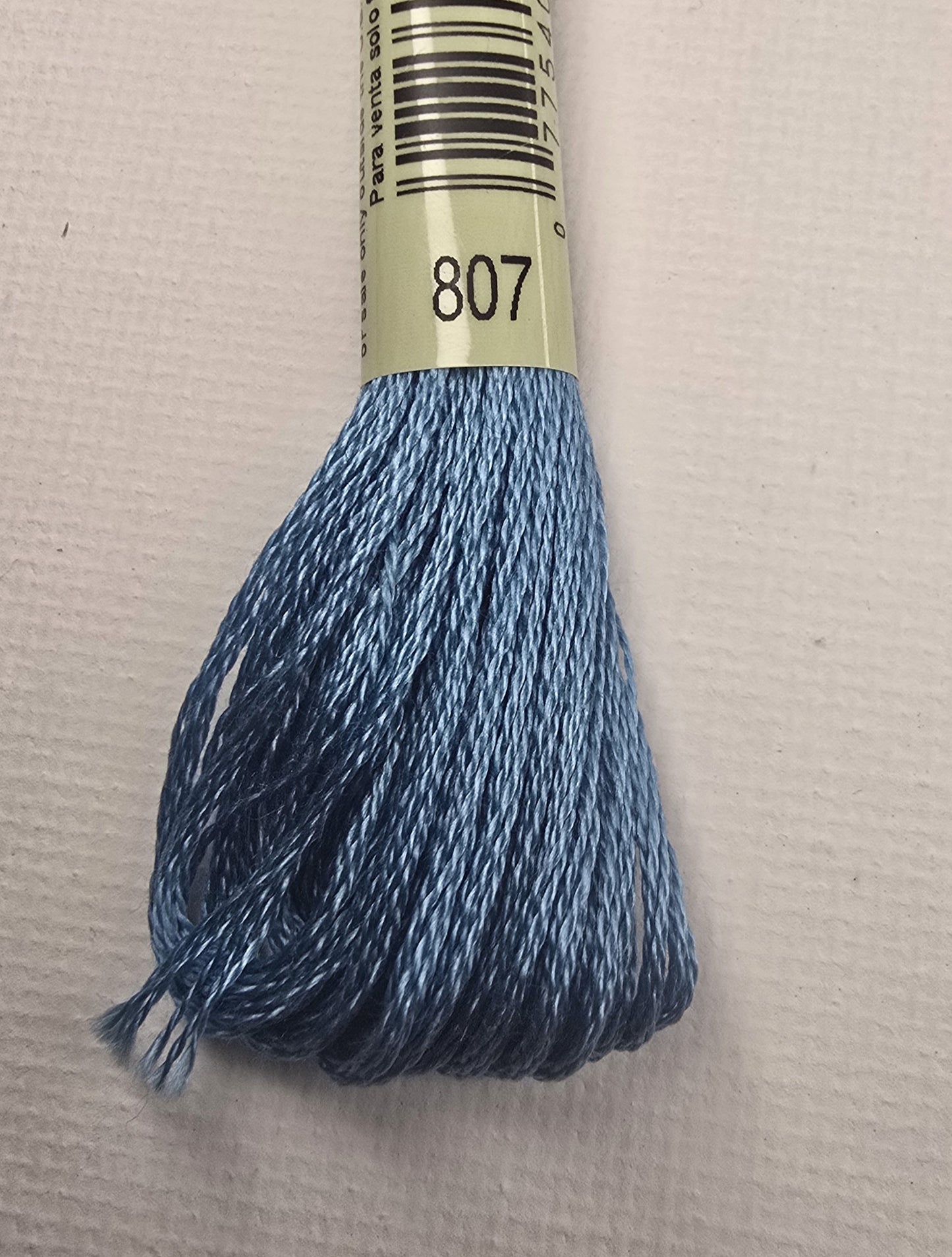 DMC Six-Strand Embroidery Floss – 807