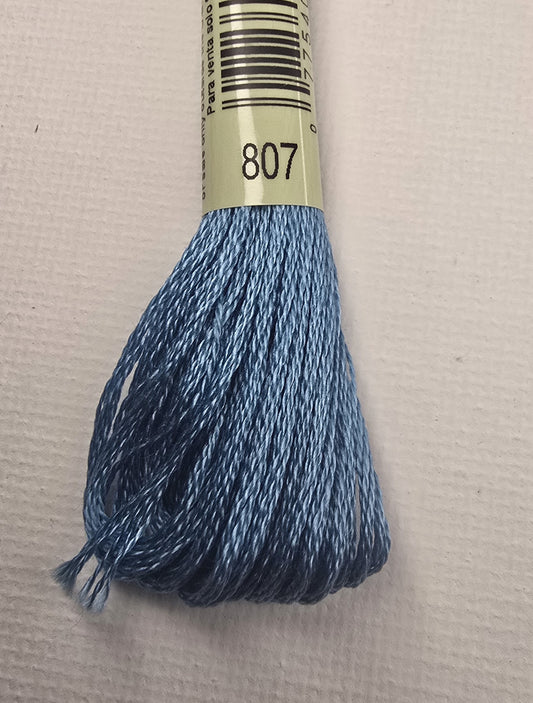 DMC Six-Strand Embroidery Floss – 807