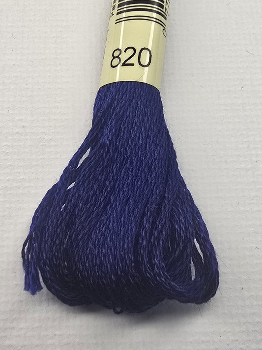 DMC Six-Strand Embroidery Floss – 820