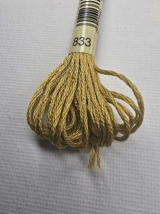DMC Six-Strand Embroidery Floss – 833