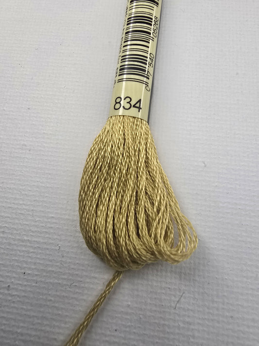 DMC Six-Strand Embroidery Floss – 834