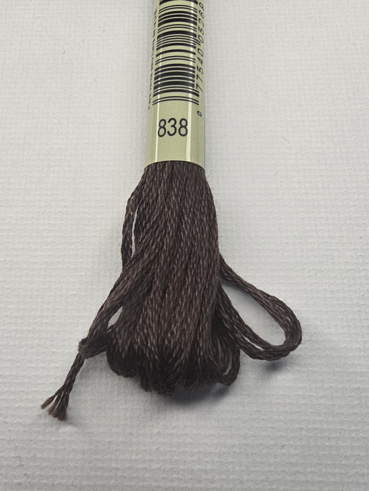 DMC Six-Strand Embroidery Floss – 838