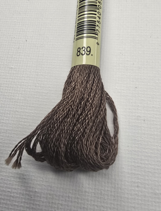 DMC Six-Strand Embroidery Floss – 839