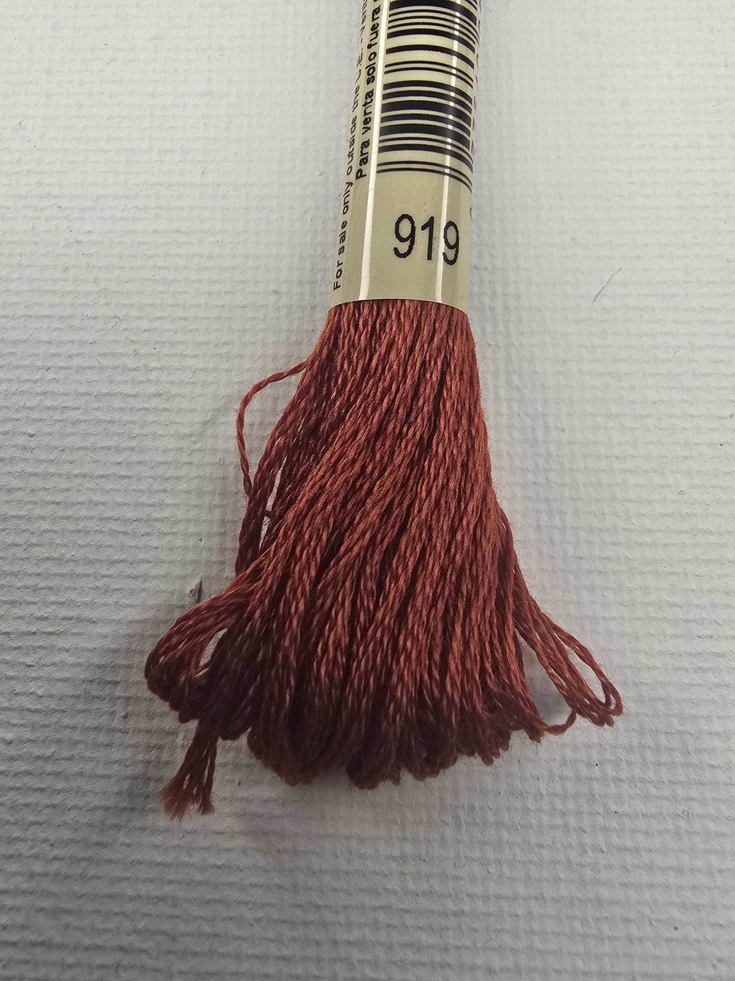 DMC Six-Strand Embroidery Floss – 919