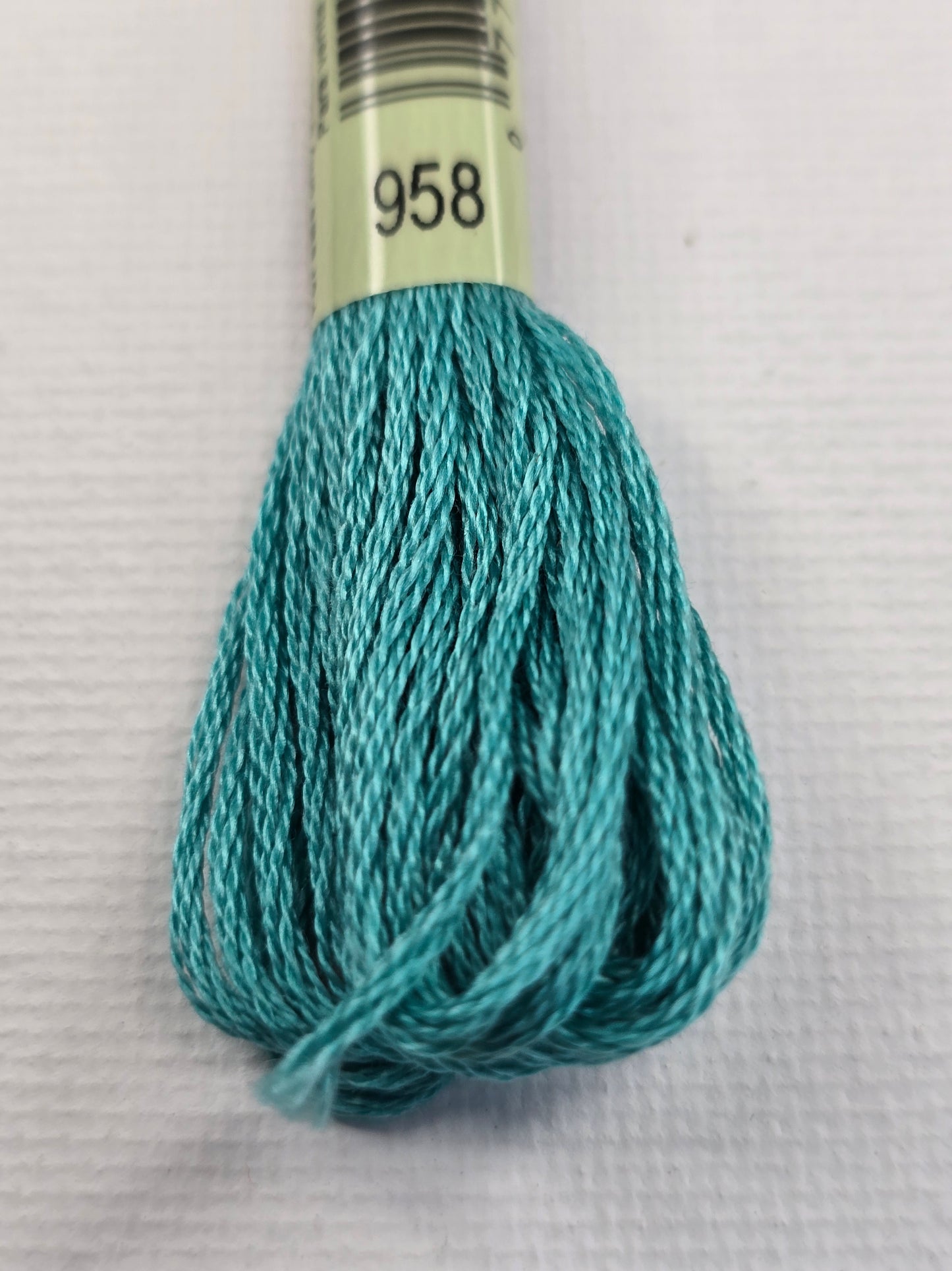DMC Six-Strand Embroidery Floss – 958