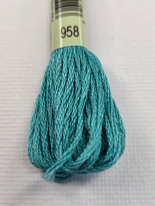 DMC Six-Strand Embroidery Floss – 958