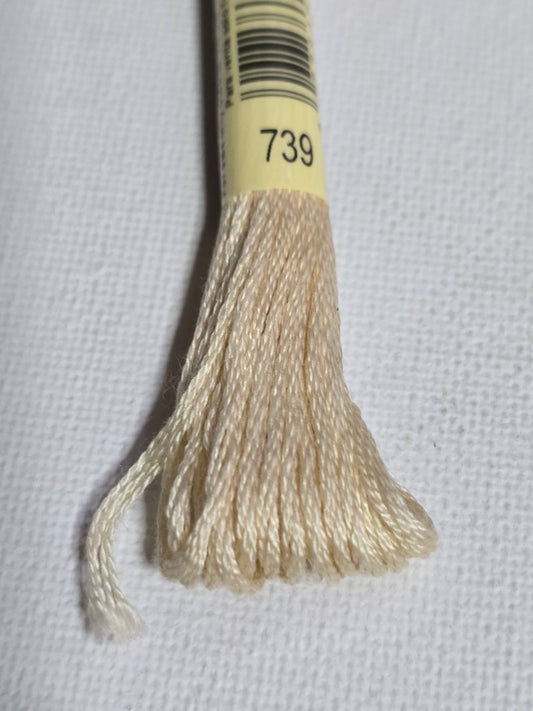 DMC Six-Strand Embroidery Floss – 739