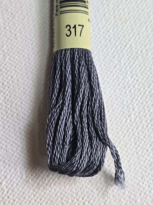 DMC Six-Strand Embroidery Floss – 317